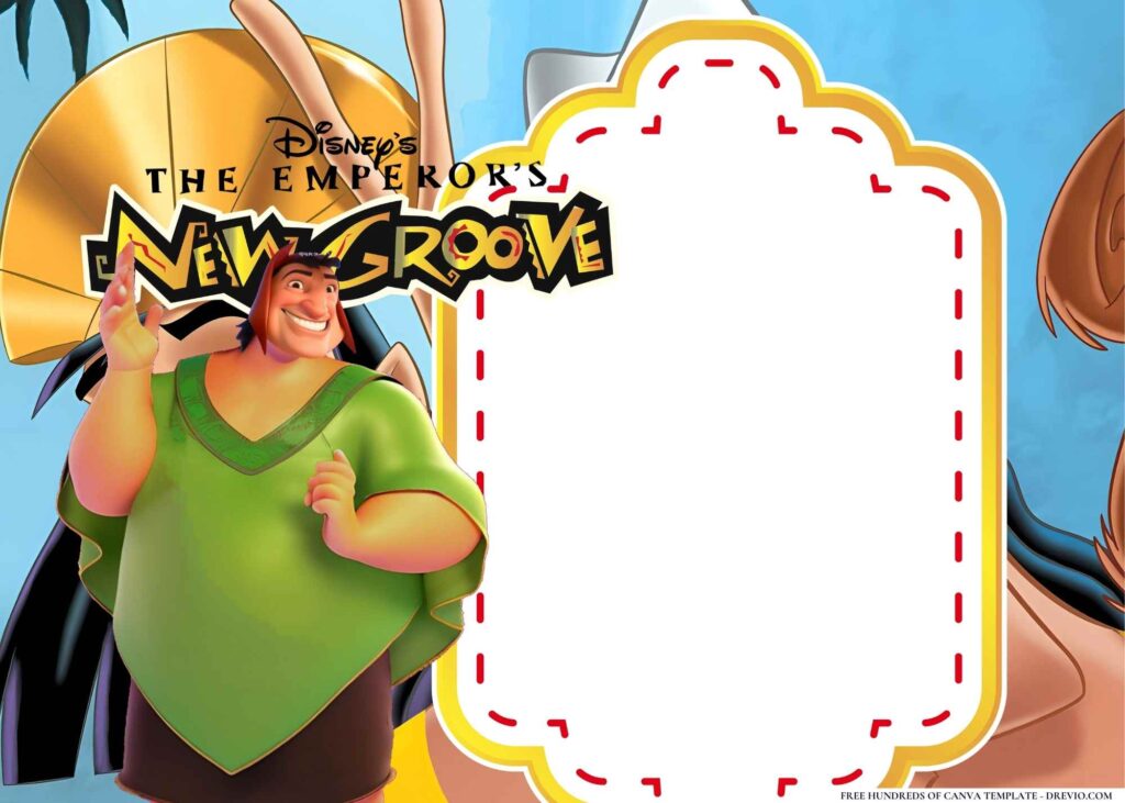 Invitation Template of 20+ Emperor's New Groove Birthday Invitation Templates 5