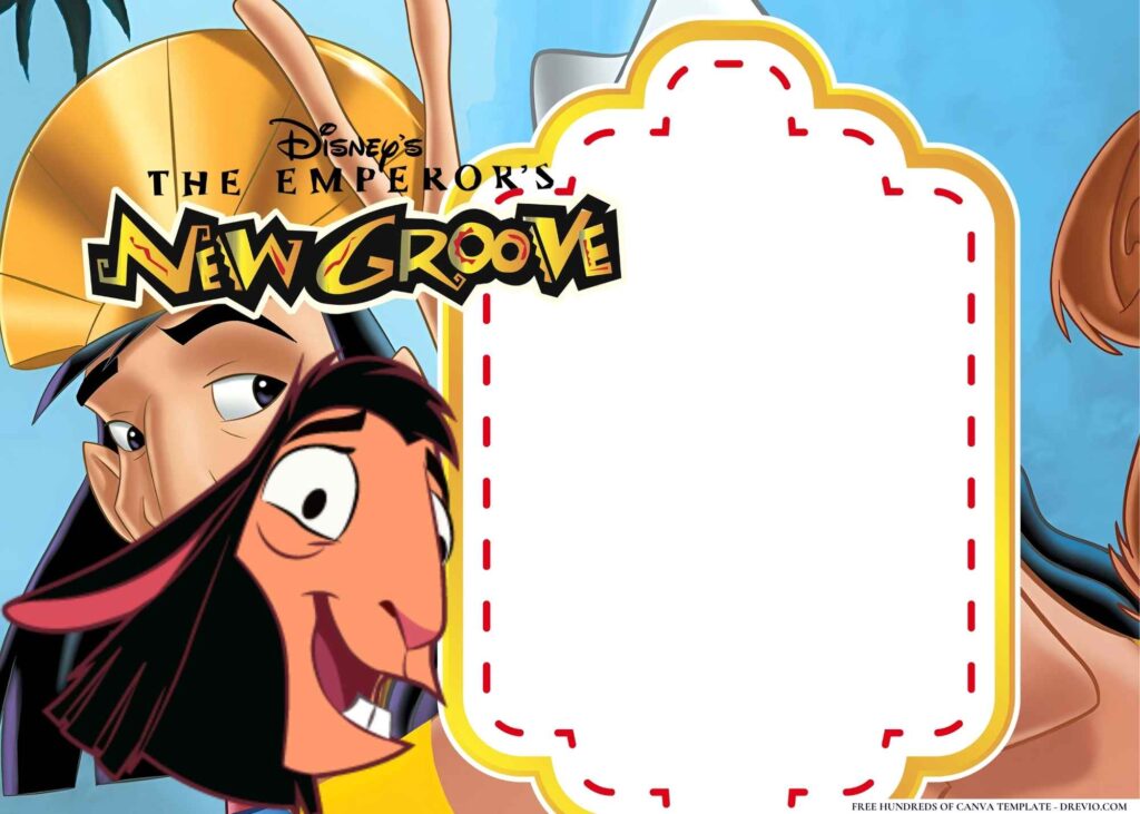 Invitation Template of 20+ Emperor's New Groove Birthday Invitation Templates 9