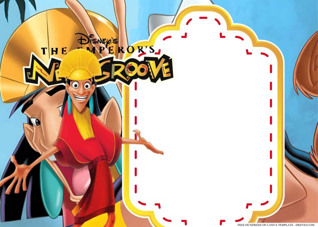 Invitation Template of 20+ Emperor's New Groove Birthday Invitation Templates 1