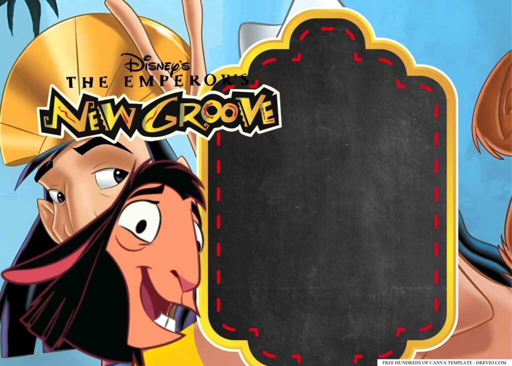 Invitation Template of 20+ Emperor's New Groove Birthday Invitation Templates 10