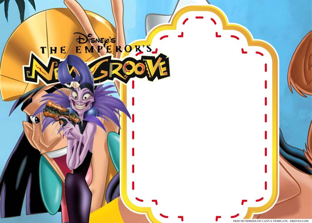 Invitation Template of 20+ Emperor's New Groove Birthday Invitation Templates 3