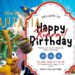 FREE Editable Fantasia Birthday Invitation