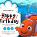FREE Editable Finding Nemo Birthday Invitation