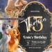 FREE Editable Lady and the Tramp Birthday Invitation