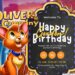 FREE Editable Oliver & Company Birthday Invitation