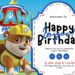 Invitation Template of 14+ Paw Patrol Paws Birthday Invitation Templates 1