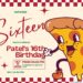 FREE Editable Pizza Party Birthday Invitation