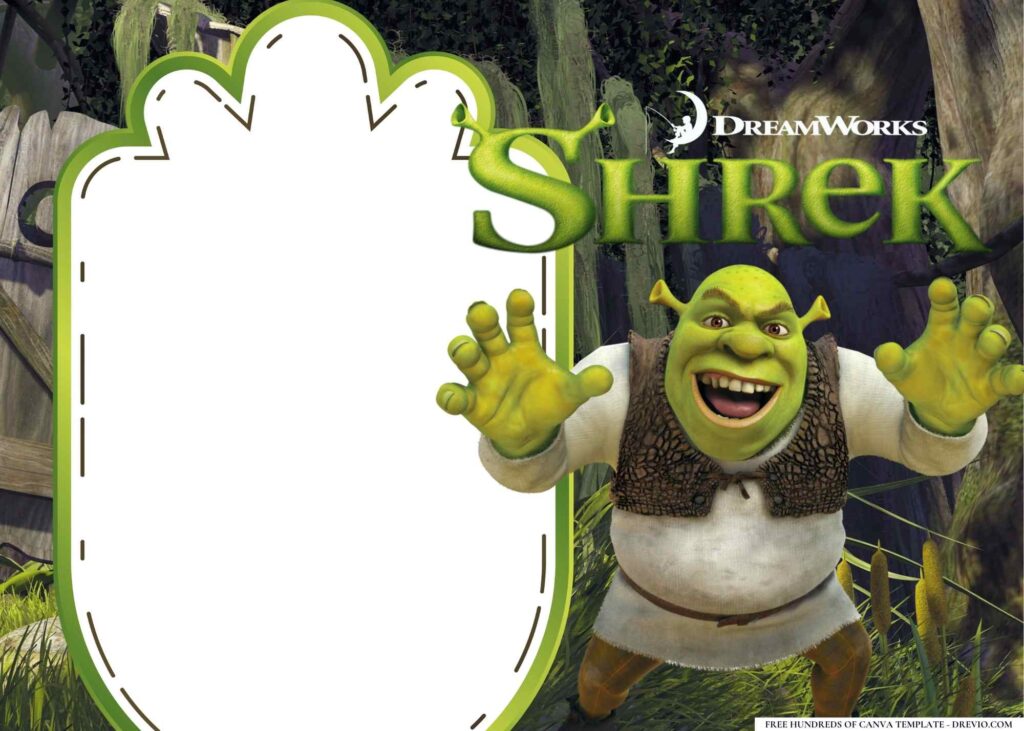 14+ Shrek's Swamp Birthday Invitation Templates  Download Hundreds FREE  PRINTABLE Birthday Invitation Templates