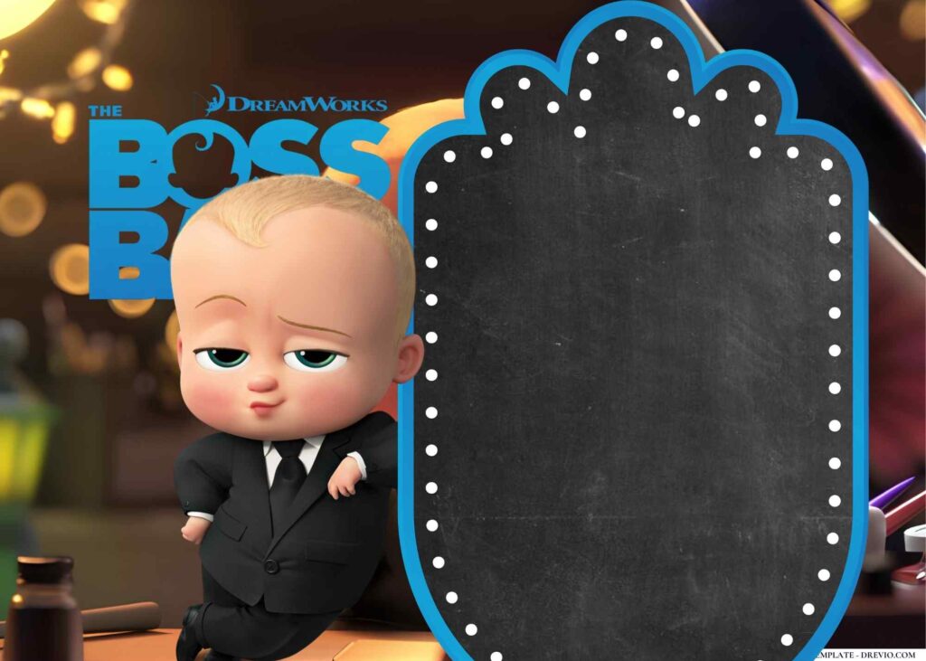 Invitation Template of 20+ The Boss Baby Birthday Invitation Templates 2