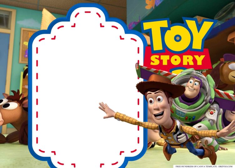 20+ Toy Story 2 Birthday Invitation Templates - Drevio : Free And ...