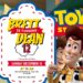 FREE Editable Toy Story 2 Birthday Invitation