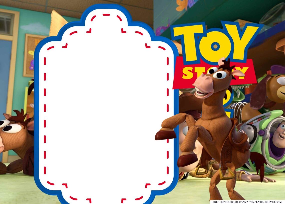 FREE-Toy Story 2-Birthday-Canva-Templates (6) | Download Hundreds FREE ...