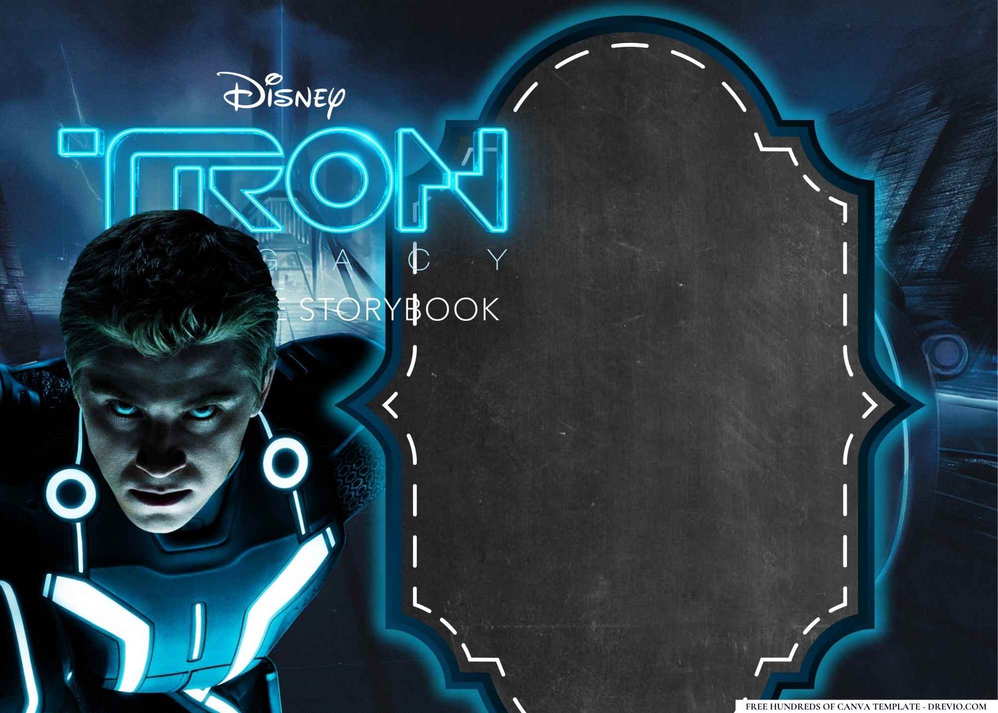 22+ Tron Legacy Birthday Invitation Templates - Drevio : Free And ...