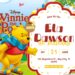 FREE Editable Winnie the Pooh Birthday Invitation