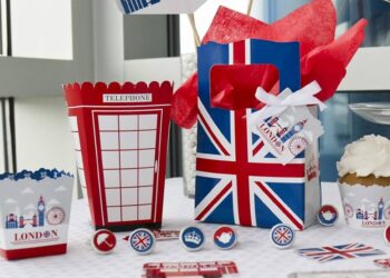 London themed birthday party ideas