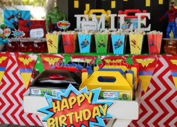 Superheroes birthday party ideas