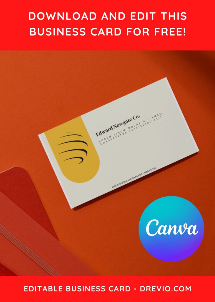 10+ Clean Minimal Canva Business Card Templates A