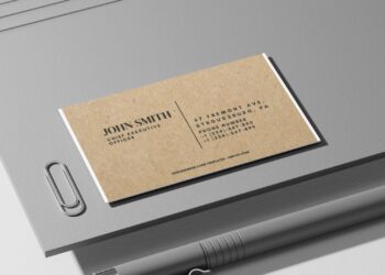 10+ Kraft Cardboard Canva Business Card Templates