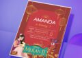 (Free Editable PDF) Festive Disney Mulan Birthday Invitation Templates G