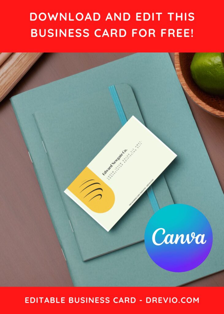 10+ Clean Minimal Canva Business Card Templates B