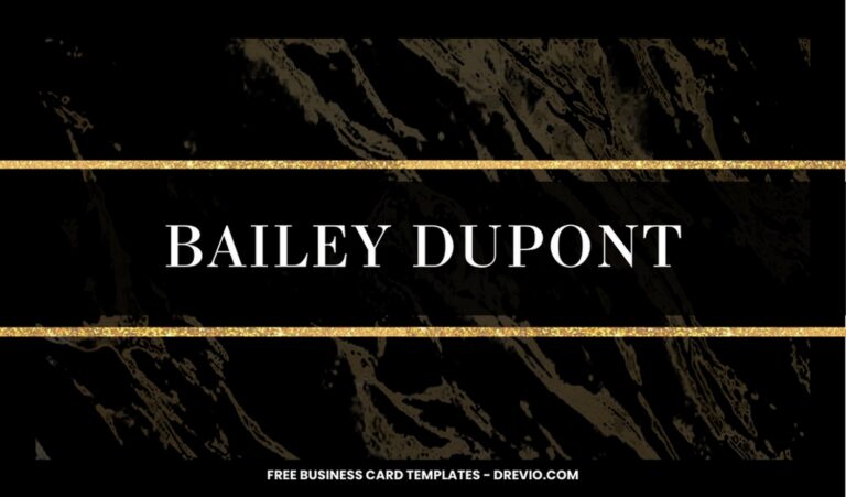 10+ Timeless Elegance Gold Marble Canva Business Card Templates ...