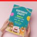 (Free Editable PDF) Joyful Party Animals Kids Birthday Invitation Templates