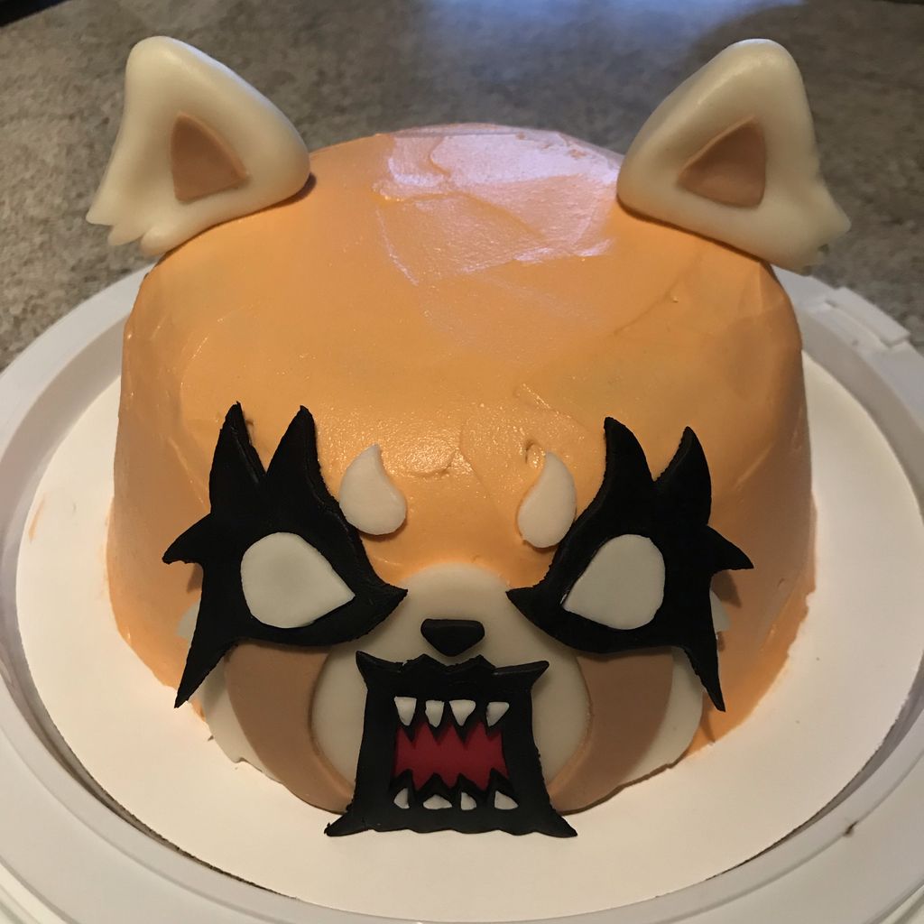 Aggretsuko Birthday Party Cakes