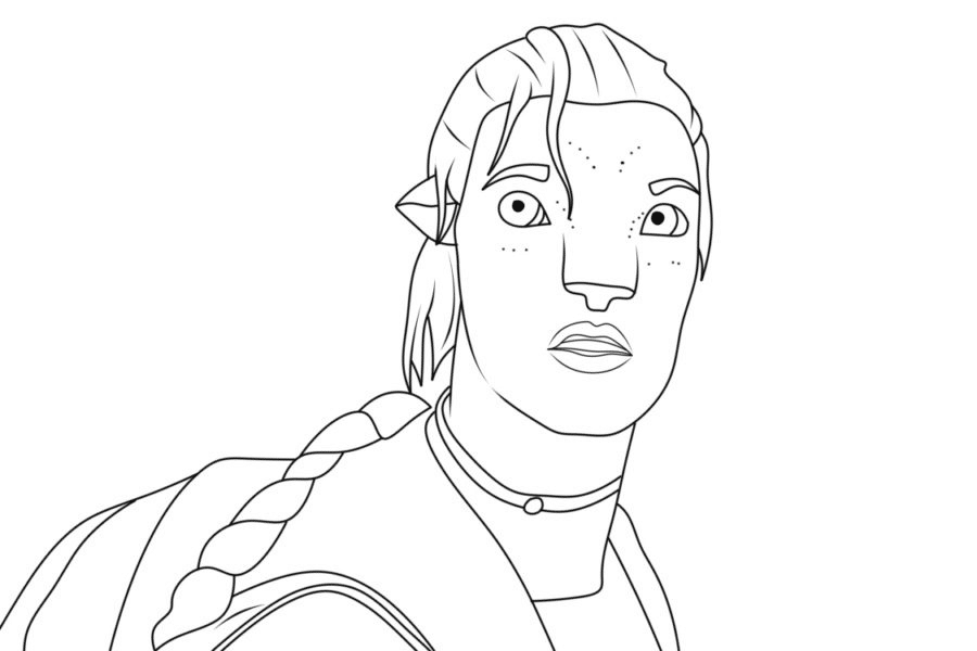 Avatar Coloring Pages