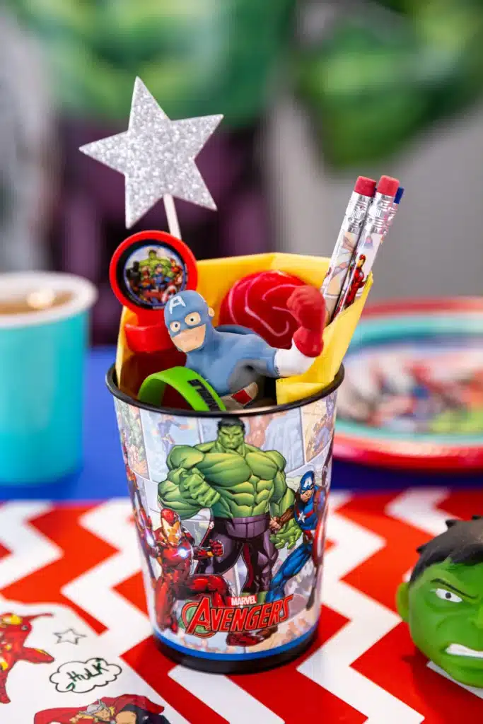 Avengers Birthday Favors