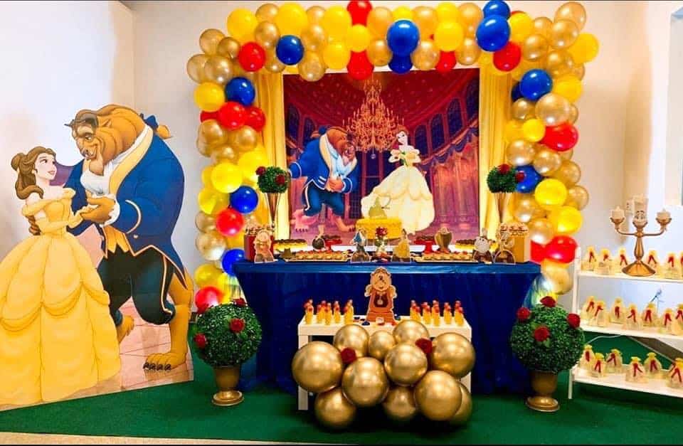 Beauty and The Beast Birthday Decor