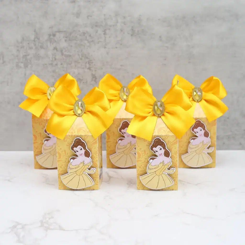 Beauty and The Beast Birthday Favors