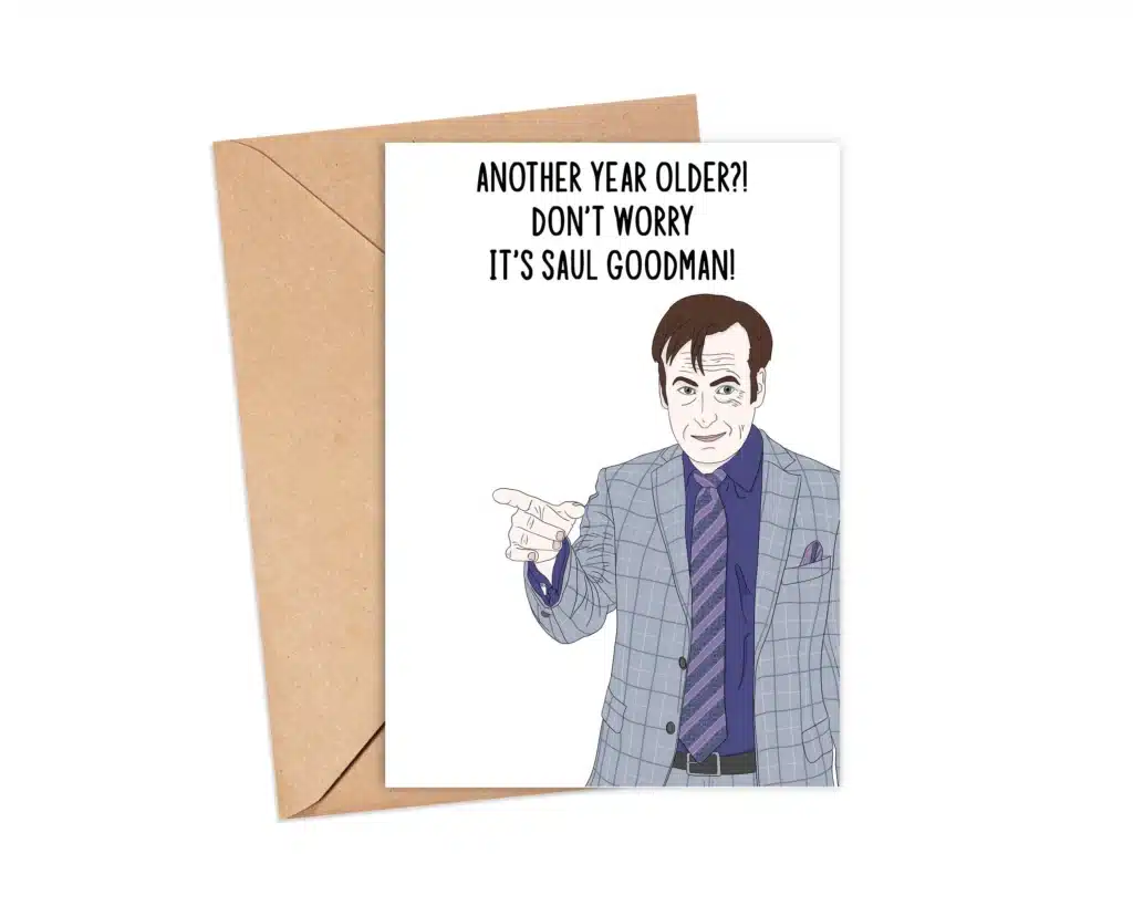 Better Call Saul Birthday Party Invitations