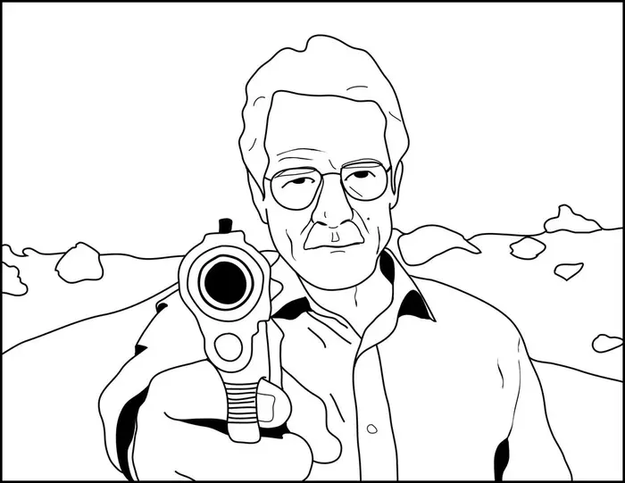 Better Call Saul Coloring Page 