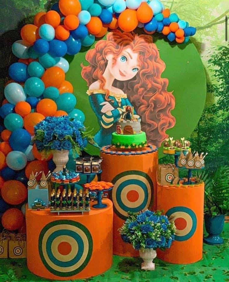 Brave Birthday Decor