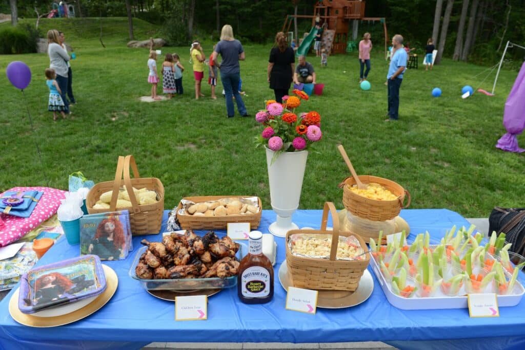 Brave Merida Birthday Foods