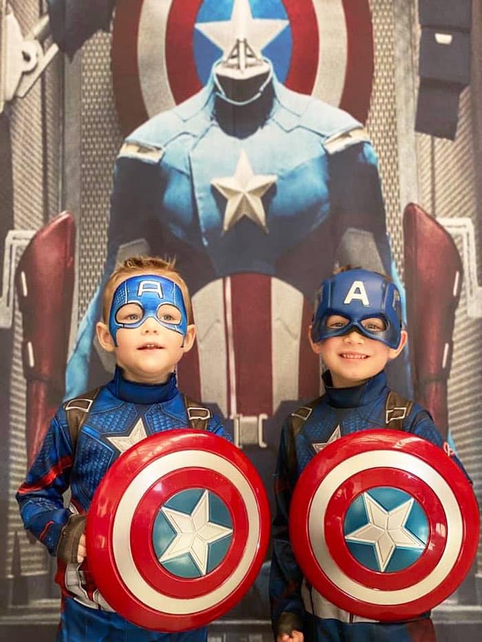 Captain America Birthday Costume