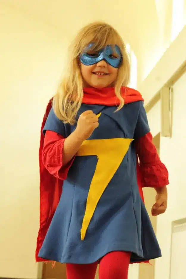 Captain Marvel Birthday Party Costume