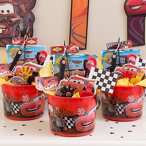 Cars Birthday Favors