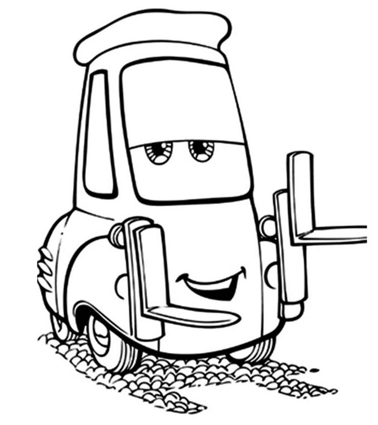 Cars Coloring Page