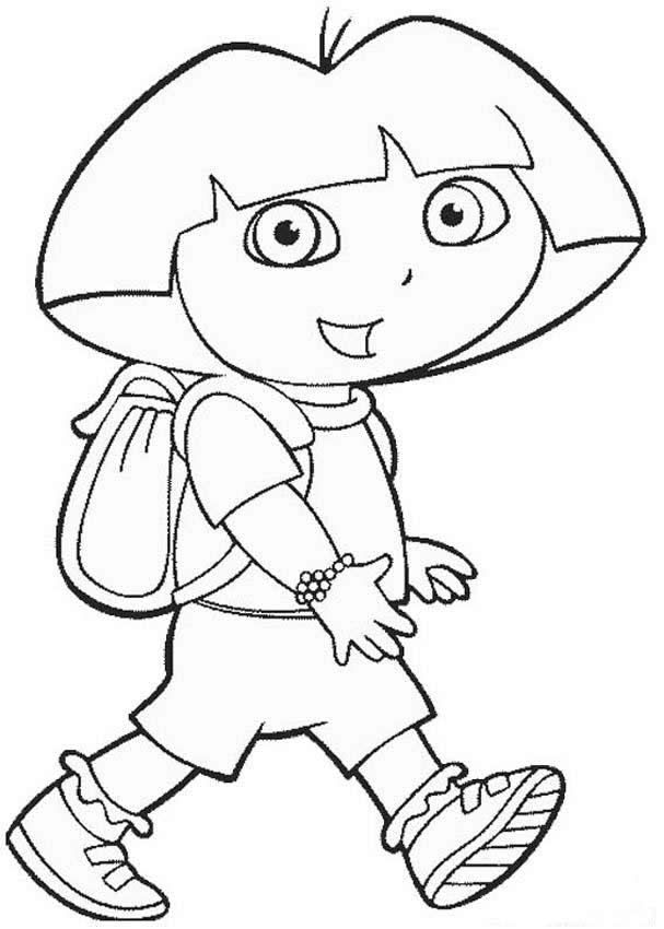 Dora Coloring Pages