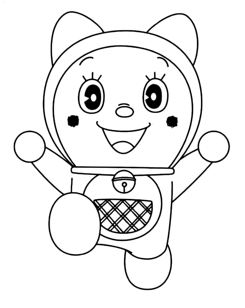 Doraemon Coloring Page