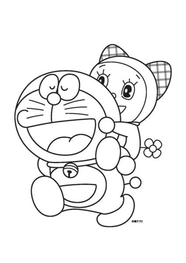 Doraemon Coloring Page