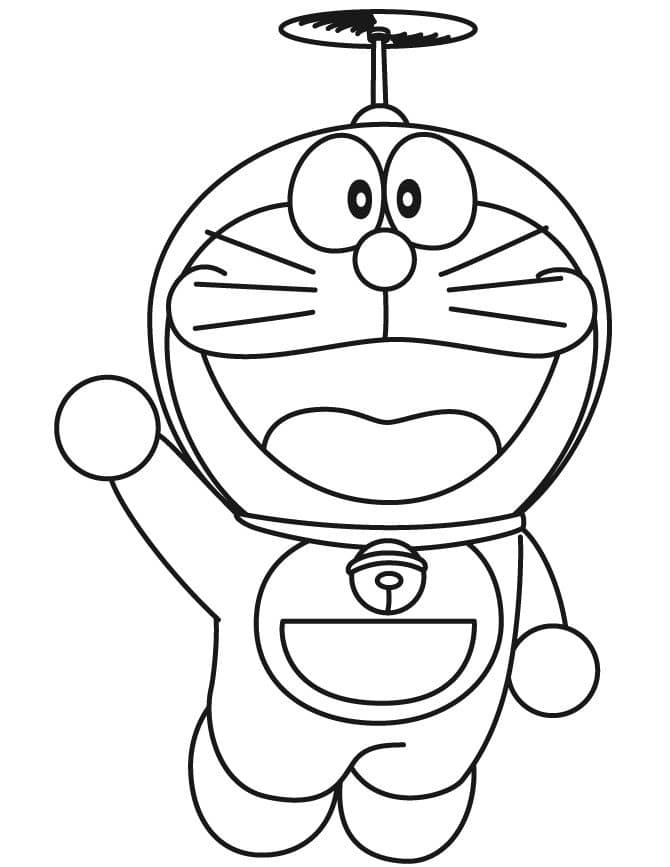 Doraemon Coloring Page