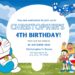 FREE A Day With Doraemon Birthday Invitation Templates