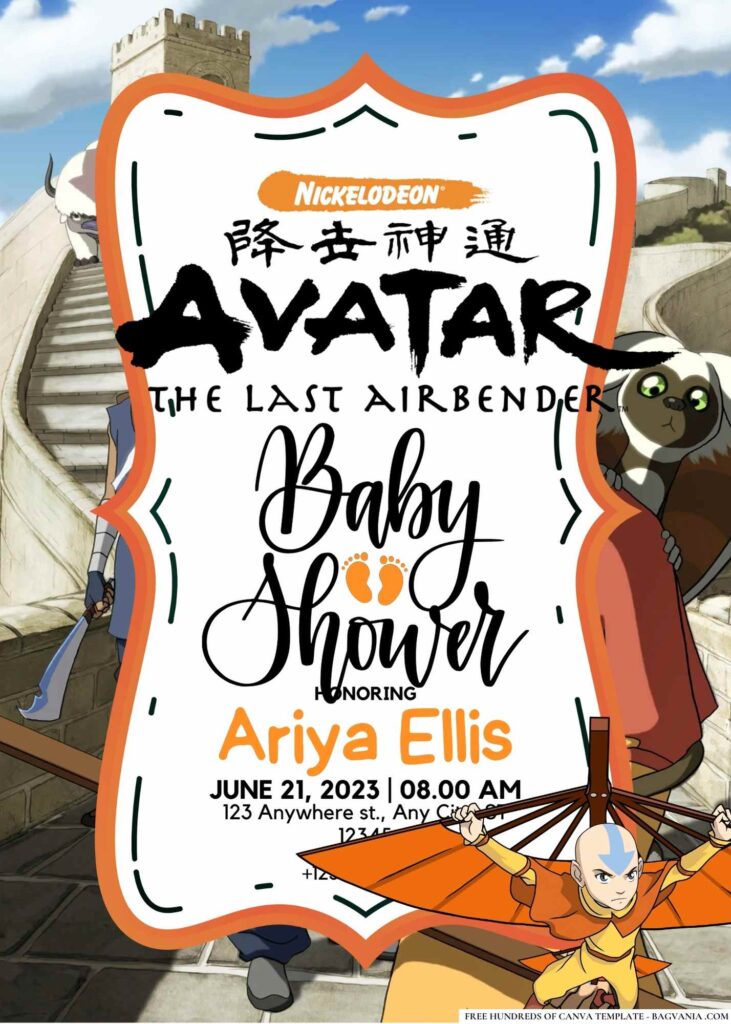Avatar Baby Shower Invitation