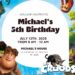 FREE Croods Party Birthday Invitation Templates