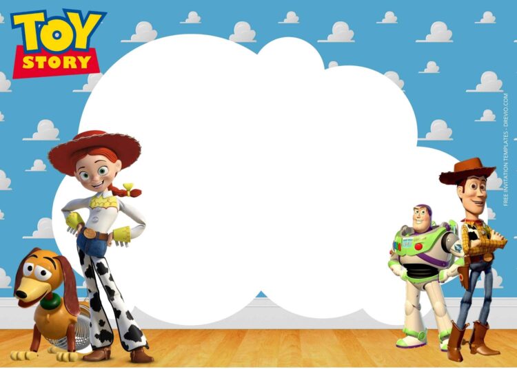 FREE 8+ Have Fun Toy Story Birthday Invitation Templates | Download ...