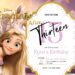 FREE Editable Tangled Ever After Birthday Invitation