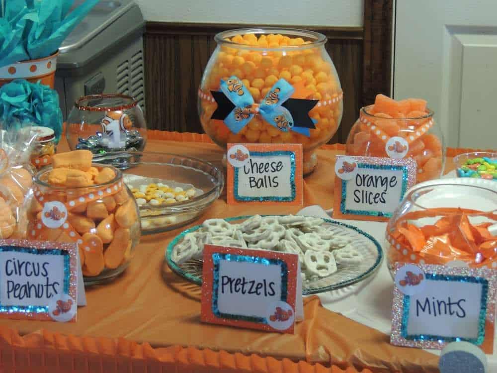 Finding Nemo Birthday Foods