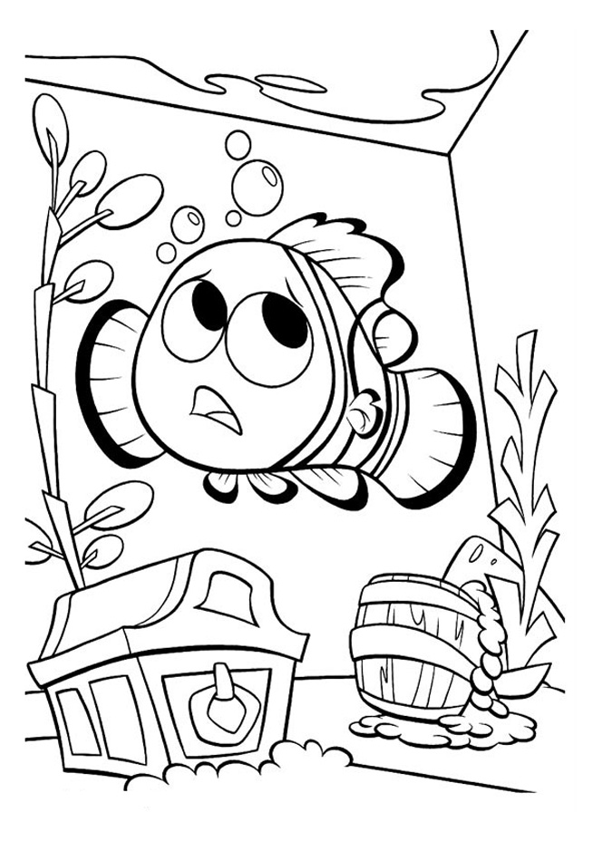 Finding Nemo Coloring Pages